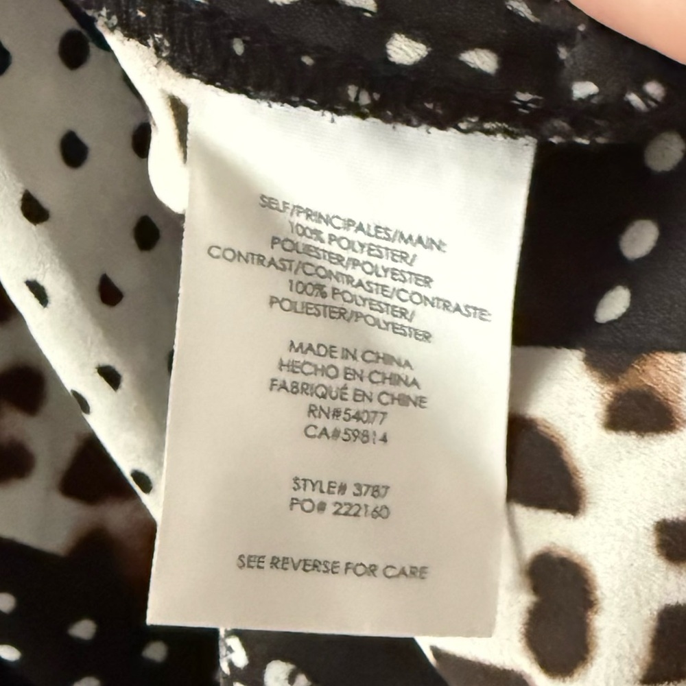 Cabi Crossover Cami Tank Top Style 3787 Size 10 - image 7